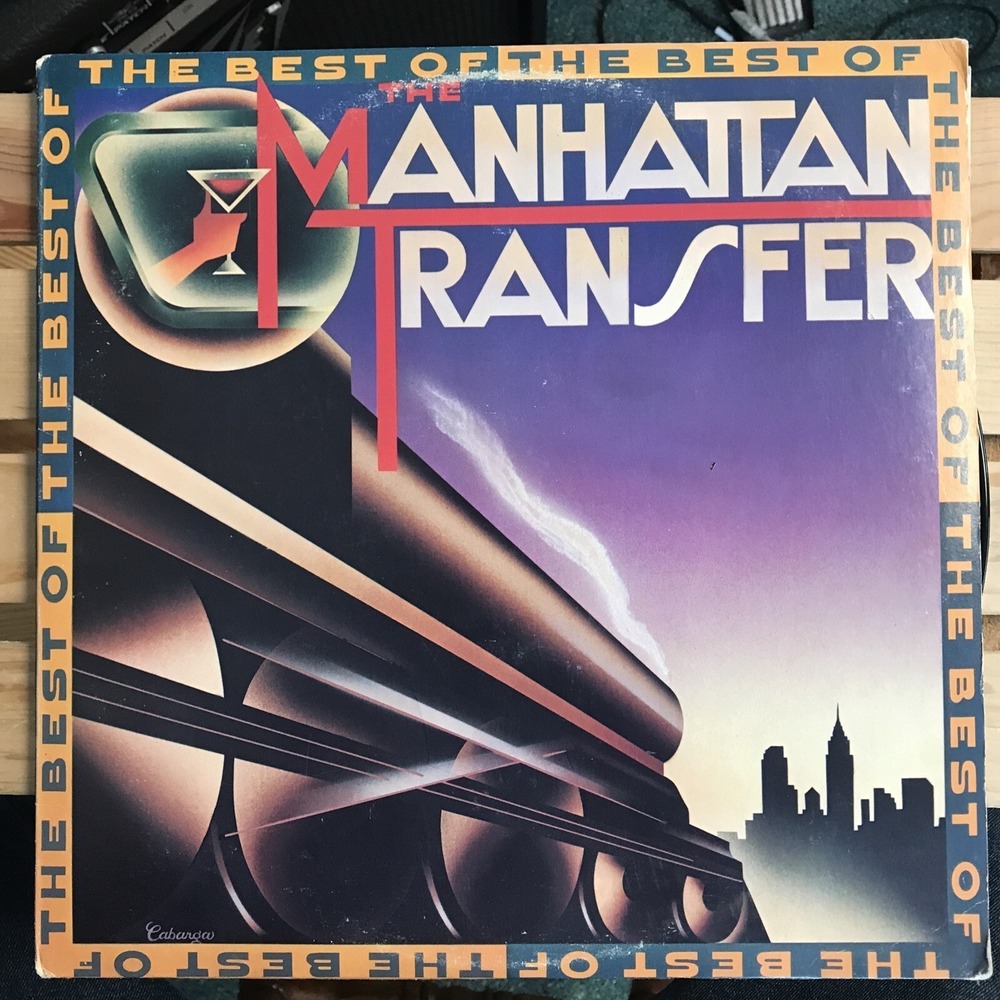 The Manhattan Transfer Best Of Vinyl LP 12" 1981 Atlantic Records Jazz Pop